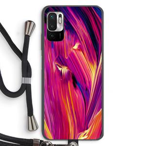 CaseCompany Phoenix: Xiaomi Redmi Note 10 5G Transparant Hoesje met koord
