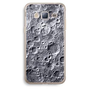 CaseCompany Maanlandschap: Samsung Galaxy J3 (2016) Transparant Hoesje