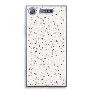 CaseCompany Terrazzo N°14: Sony Xperia XZ1 Transparant Hoesje