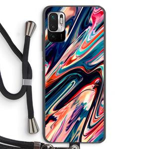CaseCompany Quantum Being: Xiaomi Redmi Note 10 5G Transparant Hoesje met koord