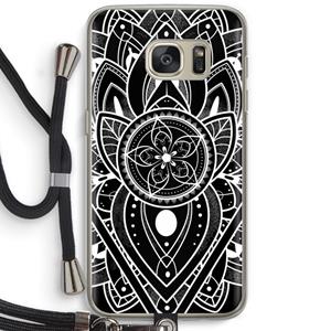 CaseCompany It's Complicated: Samsung Galaxy S7 Transparant Hoesje met koord