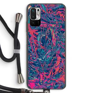 CaseCompany Sleeping Dreams: Xiaomi Redmi Note 10 5G Transparant Hoesje met koord
