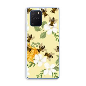 CaseCompany No flowers without bees: Samsung Galaxy Note 10 Lite Transparant Hoesje