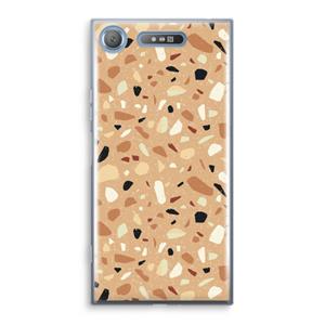 CaseCompany Terrazzo N°17: Sony Xperia XZ1 Transparant Hoesje