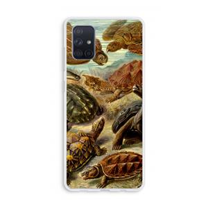 CaseCompany Haeckel Chelonia: Galaxy A71 Transparant Hoesje