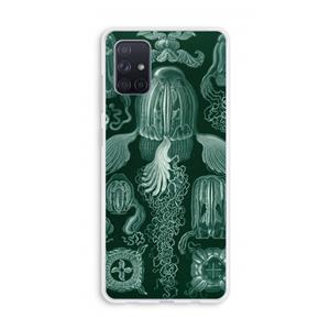 CaseCompany Haeckel Cubomedusae: Galaxy A71 Transparant Hoesje