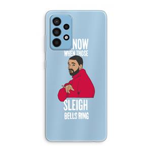 CaseCompany Sleigh Bells Ring: Samsung Galaxy A52 Transparant Hoesje