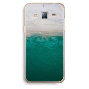 CaseCompany Stranded: Samsung Galaxy J3 (2016) Transparant Hoesje