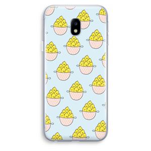 CaseCompany Citroenen: Samsung Galaxy J3 (2017) Transparant Hoesje