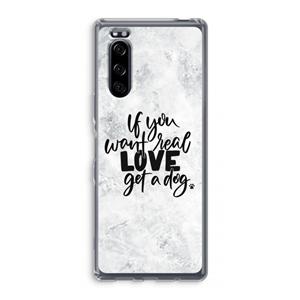 CaseCompany Partner in crime: Sony Xperia 5 Transparant Hoesje