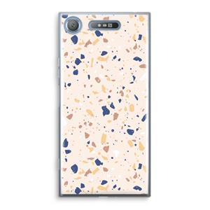 CaseCompany Terrazzo N°23: Sony Xperia XZ1 Transparant Hoesje