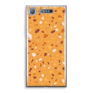 CaseCompany Terrazzo N°24: Sony Xperia XZ1 Transparant Hoesje