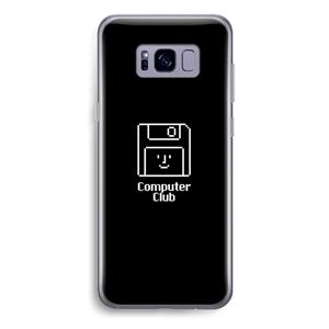 CaseCompany Hello: Samsung Galaxy S8 Plus Transparant Hoesje