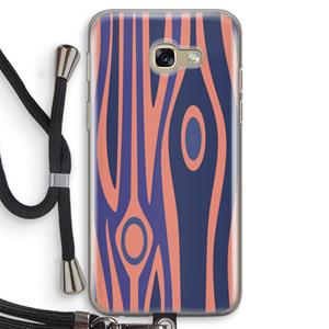 CaseCompany Bast A: Samsung Galaxy A5 (2017) Transparant Hoesje met koord