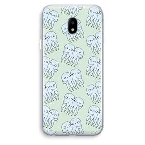 CaseCompany Octopussen: Samsung Galaxy J3 (2017) Transparant Hoesje
