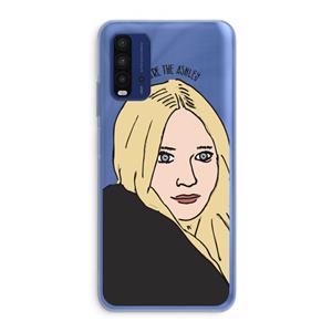 CaseCompany Ashley: Xiaomi Redmi 9T Transparant Hoesje