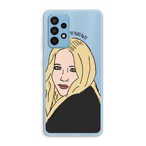 CaseCompany Mary Kate: Samsung Galaxy A52 Transparant Hoesje