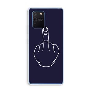 CaseCompany F**k U: Samsung Galaxy Note 10 Lite Transparant Hoesje