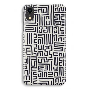 CaseCompany Moroccan Print: iPhone XR Volledig Geprint Hoesje