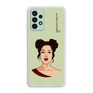 CaseCompany Pop-Art Creator: Samsung Galaxy A52s 5G Transparant Hoesje