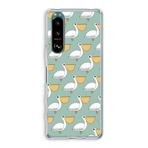 CaseCompany Pelican: Sony Xperia 5 III Transparant Hoesje