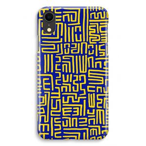 CaseCompany Majorelle Blue Print: iPhone XR Volledig Geprint Hoesje