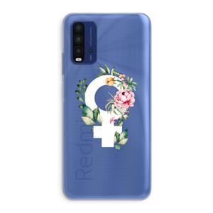 CaseCompany Venus: Xiaomi Redmi 9T Transparant Hoesje
