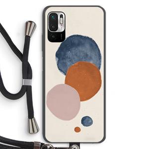 CaseCompany Geo #4: Xiaomi Redmi Note 10 5G Transparant Hoesje met koord