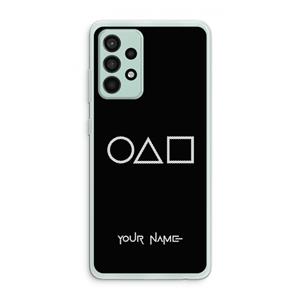 CaseCompany Squid Game: Samsung Galaxy A52s 5G Transparant Hoesje