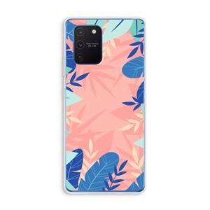 CaseCompany Tropisch: Samsung Galaxy Note 10 Lite Transparant Hoesje