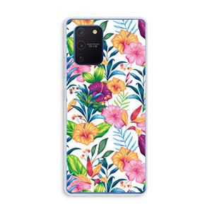 CaseCompany Tropisch 2: Samsung Galaxy Note 10 Lite Transparant Hoesje