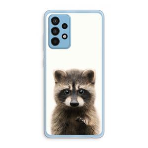 CaseCompany Rocco: Samsung Galaxy A52 Transparant Hoesje