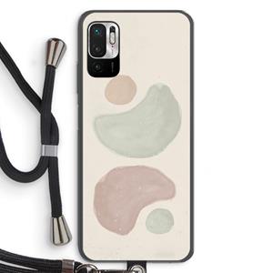 CaseCompany Geo #10: Xiaomi Redmi Note 10 5G Transparant Hoesje met koord