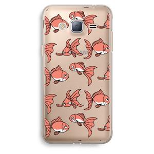 CaseCompany Blub: Samsung Galaxy J3 (2016) Transparant Hoesje