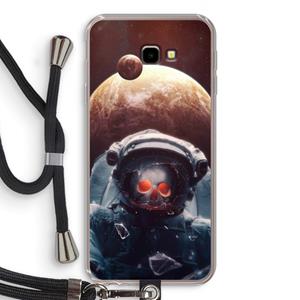 CaseCompany Voyager: Samsung Galaxy J4 Plus Transparant Hoesje met koord