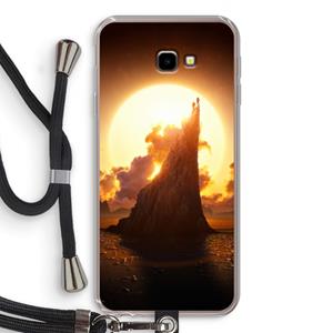 CaseCompany Children of the Sun: Samsung Galaxy J4 Plus Transparant Hoesje met koord