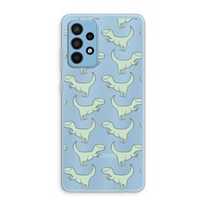 CaseCompany Dinos: Samsung Galaxy A52 Transparant Hoesje