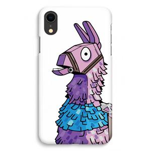 CaseCompany Lama: iPhone XR Volledig Geprint Hoesje