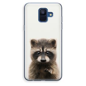 CaseCompany Rocco: Samsung Galaxy A6 (2018) Transparant Hoesje