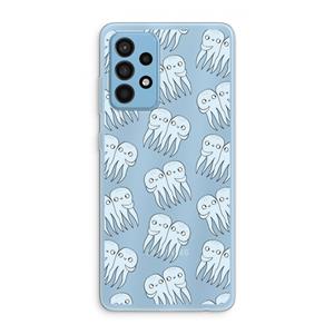 CaseCompany Octopussen: Samsung Galaxy A52 Transparant Hoesje