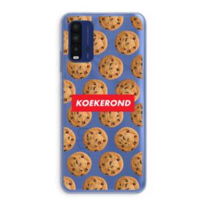 CaseCompany Koekerond: Xiaomi Redmi 9T Transparant Hoesje