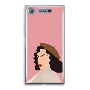 CaseCompany Confidence: Sony Xperia XZ1 Transparant Hoesje