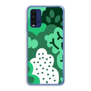 CaseCompany Bushes: Xiaomi Redmi 9T Transparant Hoesje