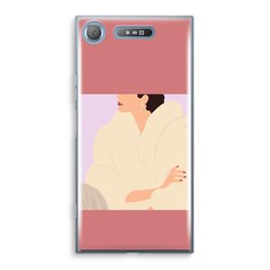 CaseCompany Cosy: Sony Xperia XZ1 Transparant Hoesje