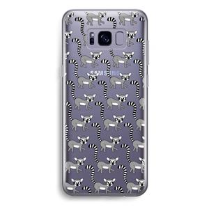 CaseCompany Makis: Samsung Galaxy S8 Plus Transparant Hoesje