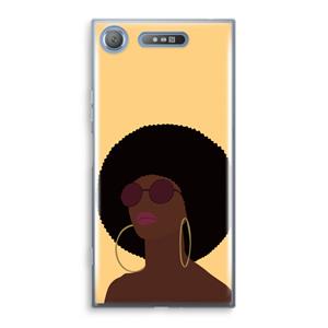 CaseCompany Golden hour: Sony Xperia XZ1 Transparant Hoesje
