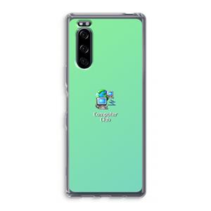 CaseCompany Win98: Sony Xperia 5 Transparant Hoesje