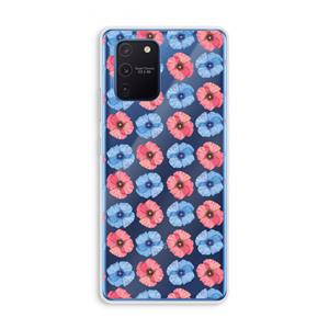 CaseCompany Klaproosjes: Samsung Galaxy Note 10 Lite Transparant Hoesje