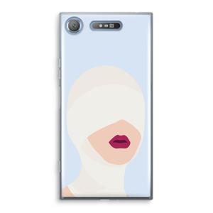 CaseCompany Incognito: Sony Xperia XZ1 Transparant Hoesje