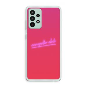 CaseCompany Vice Glow: Samsung Galaxy A52s 5G Transparant Hoesje
